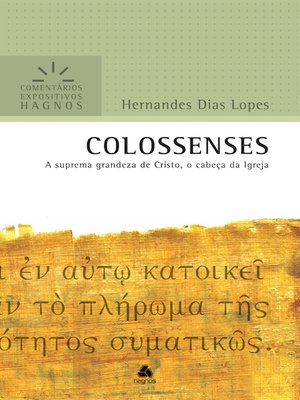 cover image of Colossenses